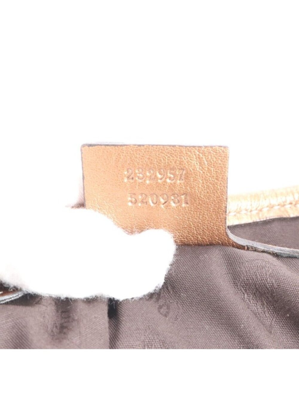 Gucci GG Twins Canvas Leather Tote Shoulder Hand Beige Rbe - Picture 9 of 9
